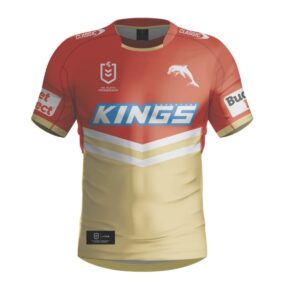 DOLPHINS 24 MENS HOME JERSEY RED