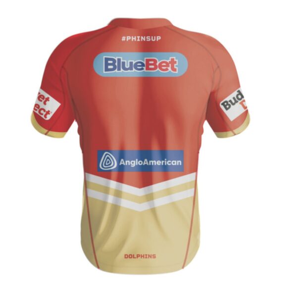 DOLPHINS 24 MENS HOME JERSEY RED - Image 2