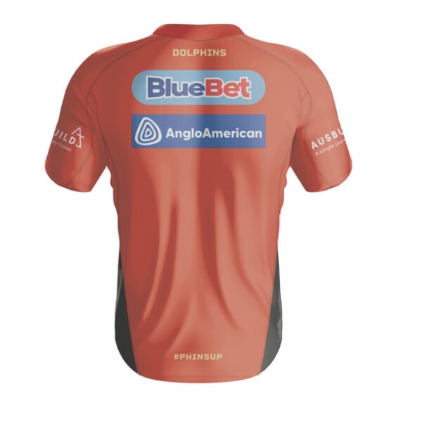 DOLPHINS 24 MENS TRAINING TEE RED - Image 2