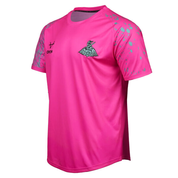 Doncaster Rovers 25/26 Third Pink Training Tee JNR - Image 2