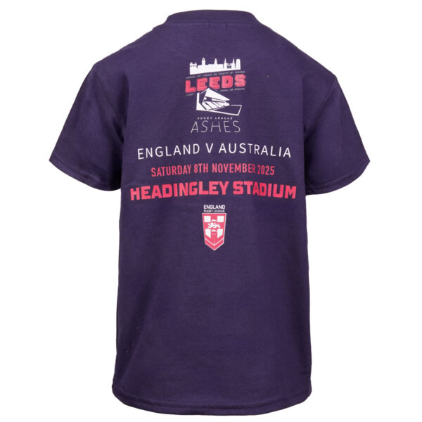 ERL 2025 Ashes Leeds Tee JNR - Image 3