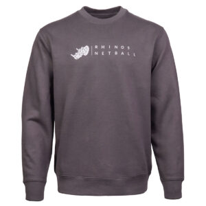 Leeds Rhinos Netball SS Changer Sweat Anthracite