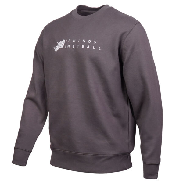 Leeds Rhinos Netball SS Changer Sweat Anthracite - Image 2
