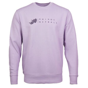 Leeds Rhinos Netball SS Changer Sweat Lavender