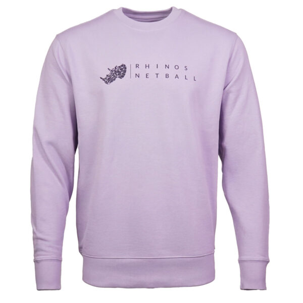 Leeds Rhinos Netball SS Changer Sweat Lavender
