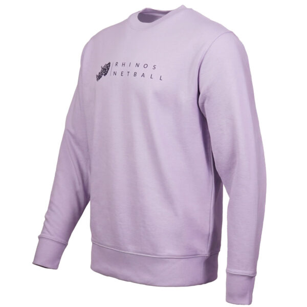 Leeds Rhinos Netball SS Changer Sweat Lavender - Image 2