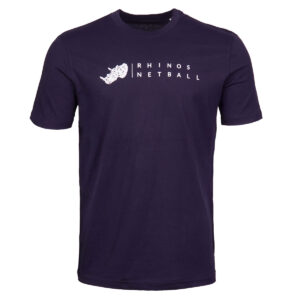 Leeds Rhinos Netball SS Creator Tee French Navy