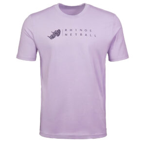 Leeds Rhinos Netball SS Creator Tee Lavender