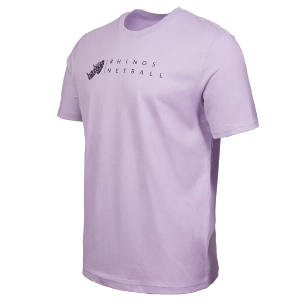 Leeds Rhinos Netball SS Creator Tee Lavender - Image 2