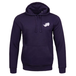 Leeds Rhinos Netball SS Drummer Hoody Navy