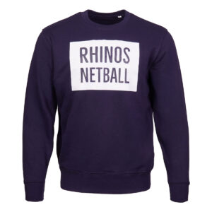 Leeds Rhinos Netball SS Matcher Sweater French Navy