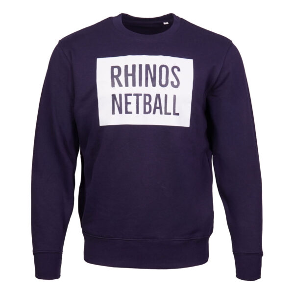 Leeds Rhinos Netball SS Matcher Sweater French Navy