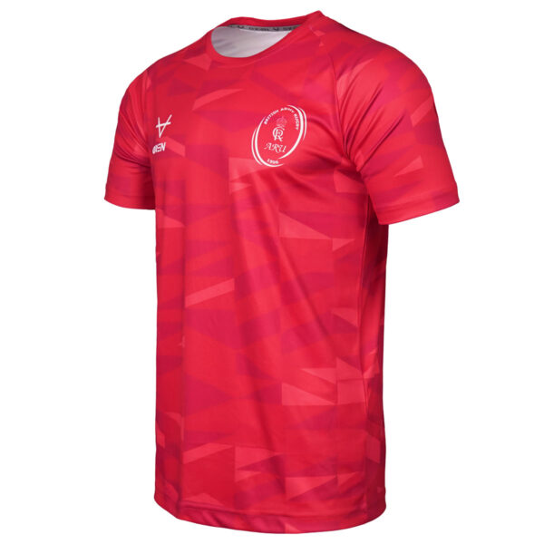 ARU 25-26 Sub T-Shirt - GEO RED - Image 2