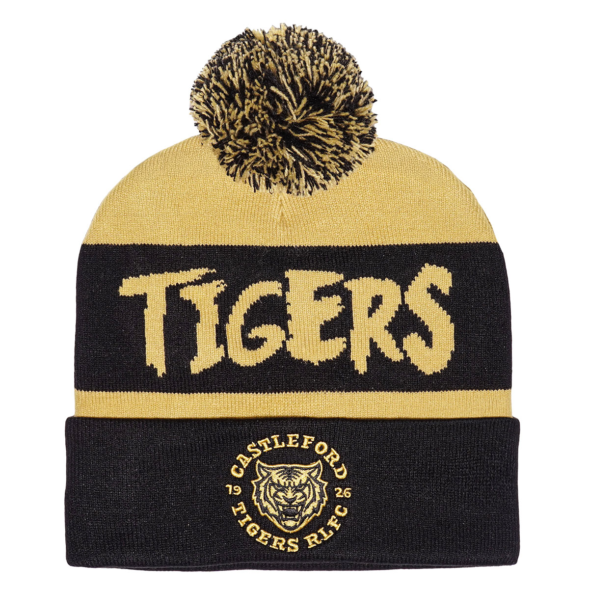 Castleford Tigers 2026 Centenary Bobble Hat