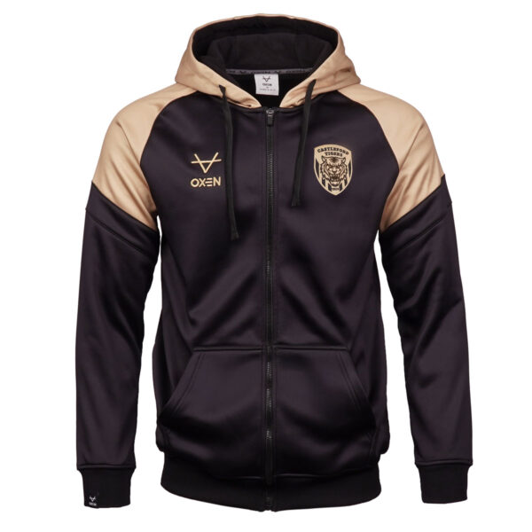 Castleford Tigers 2026 Centenary FZ Hoody Ladies