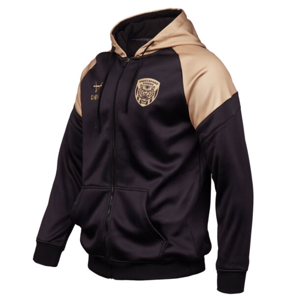 Castleford Tigers 2026 Centenary FZ Hoody Ladies - Image 2