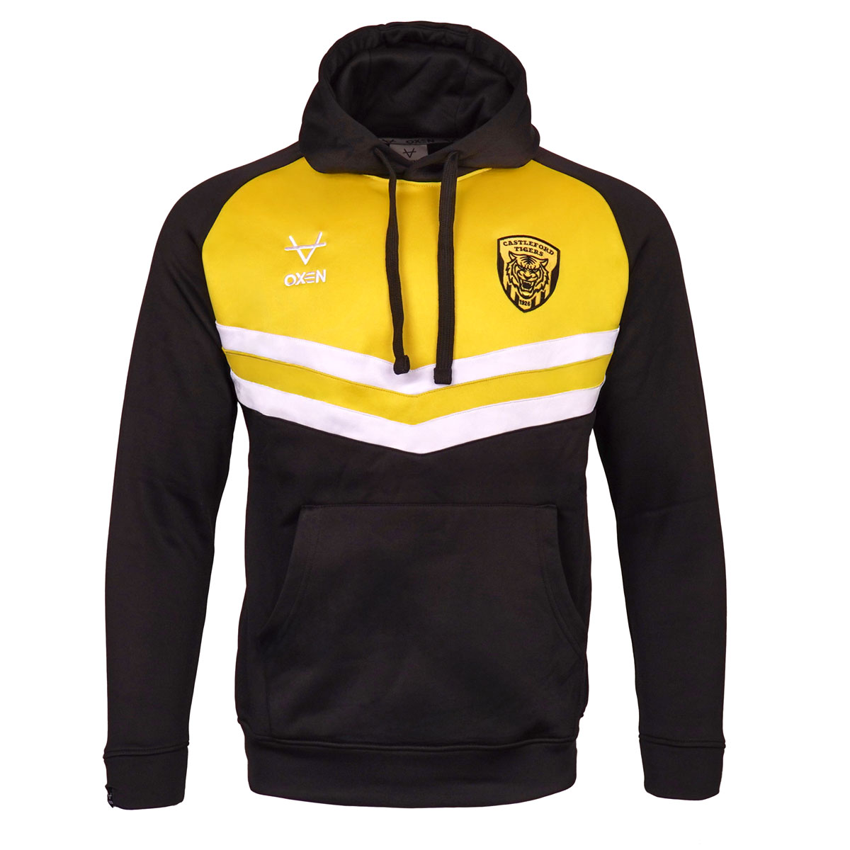 Castleford Tigers Essential Panel Hoody