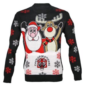 Castleford Tigers Jacquard Christmas Jumper