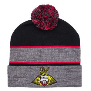 Doncaster Rovers Black Marl Bobble Hat
