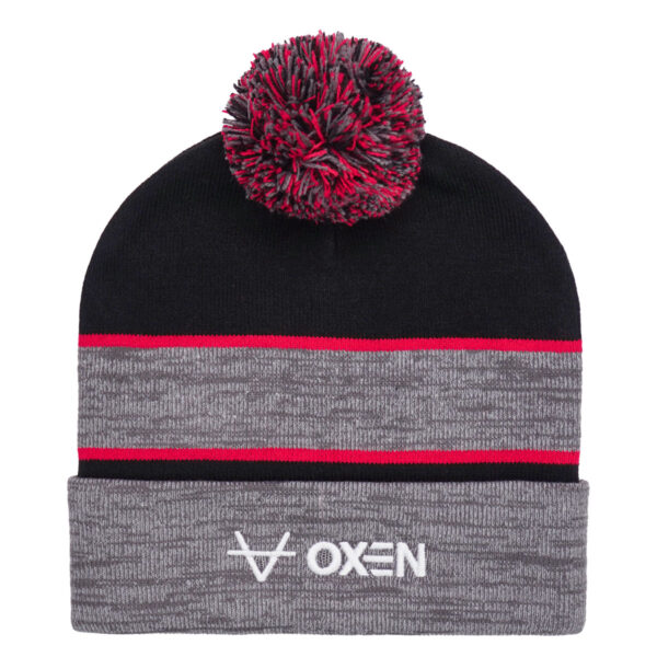 Doncaster Rovers Black Marl Bobble Hat - Image 2