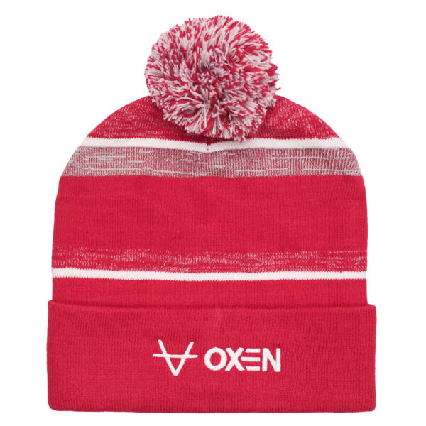 Doncaster Rovers Marl Text Beanie Red - Image 2