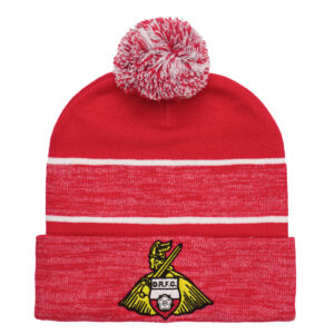 Doncaster Rovers Red Marl Bobble Hat