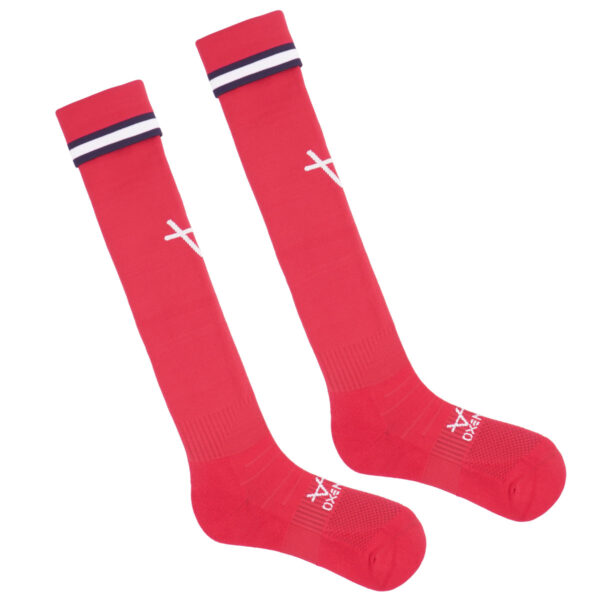 England RL Poppy Kit Socks JNR