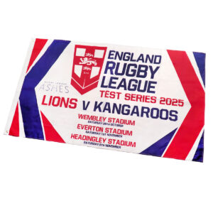 England RL Ashes Mega Flag