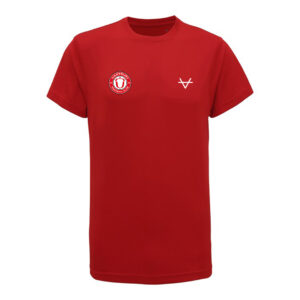 Hartpury FC Red Tee Junior