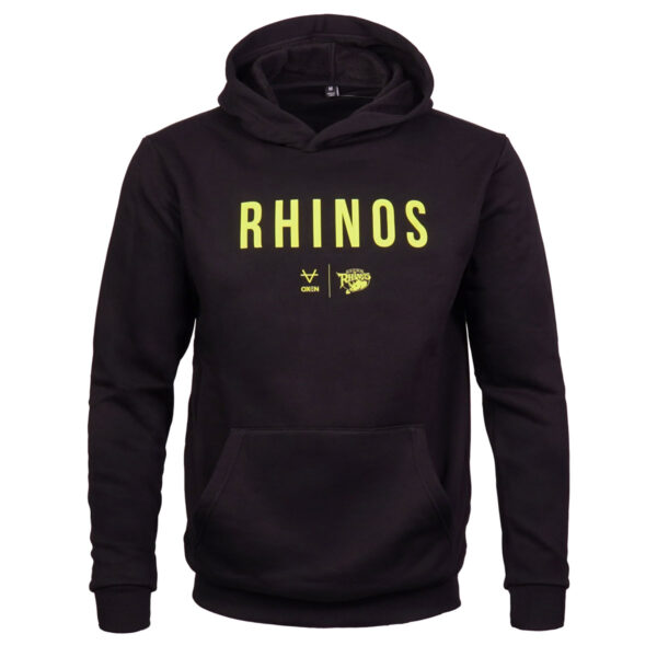 Leeds Rhinos 2026 Cotton Hoody Black