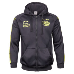 Leeds Rhinos 2026 Charcoal FZ Hoody Ladies