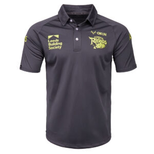 Leeds Rhinos 2026 Charcoal Polo