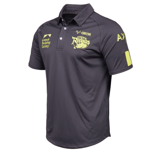 Leeds Rhinos 2026 Charcoal Polo Ladies - Image 2
