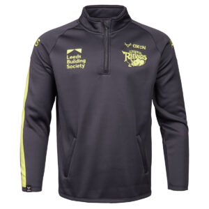 Leeds Rhinos 2026 Charcoal QZ Jacket JNR