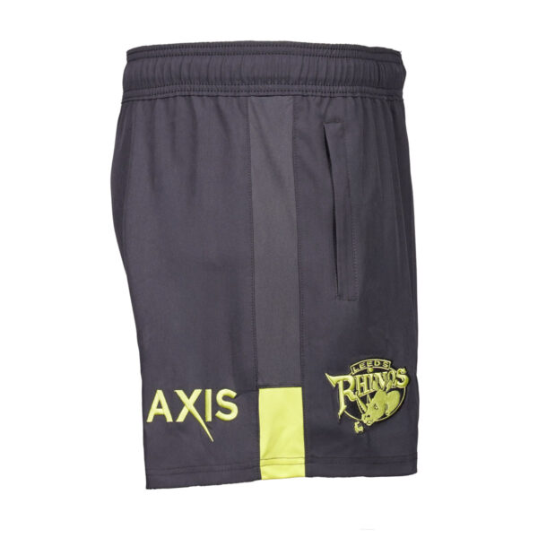 Leeds Rhinos 2026 Charcoal Training Shorts - Image 2