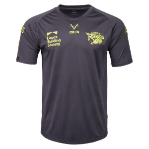 Leeds Rhinos 2026 Charcoal Training Tee