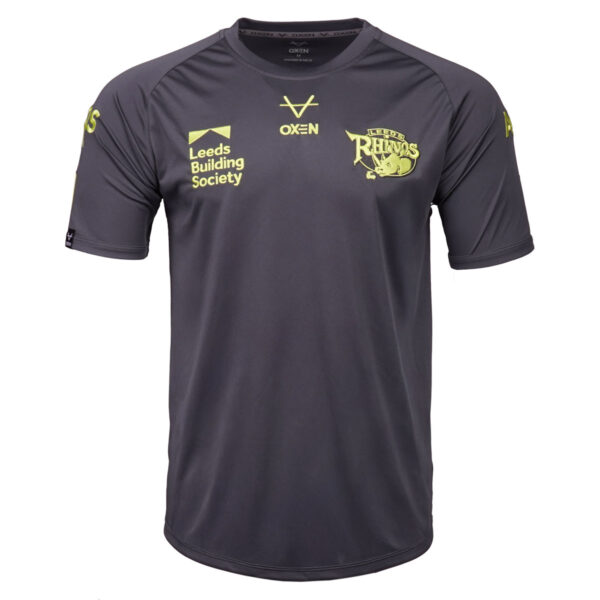 Leeds Rhinos 2026 Charcoal Training Tee
