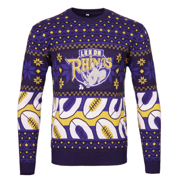 Leeds Rhinos Christmas Jumper