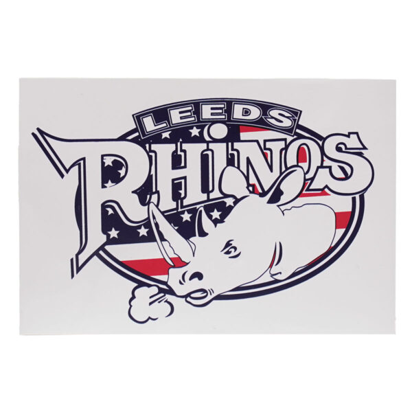 Leeds Rhinos Vegas Suitcase Sticker - Image 2