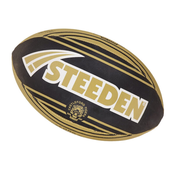 Castleford Tigers Centenary Supporter Size 5 Ball - Image 2