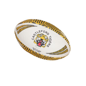 Castleford Tigers Geometric Supporter 6 Inch Ball