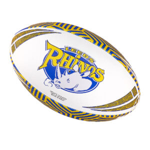 Leeds Rhinos Geo Supporter Size 5 Ball