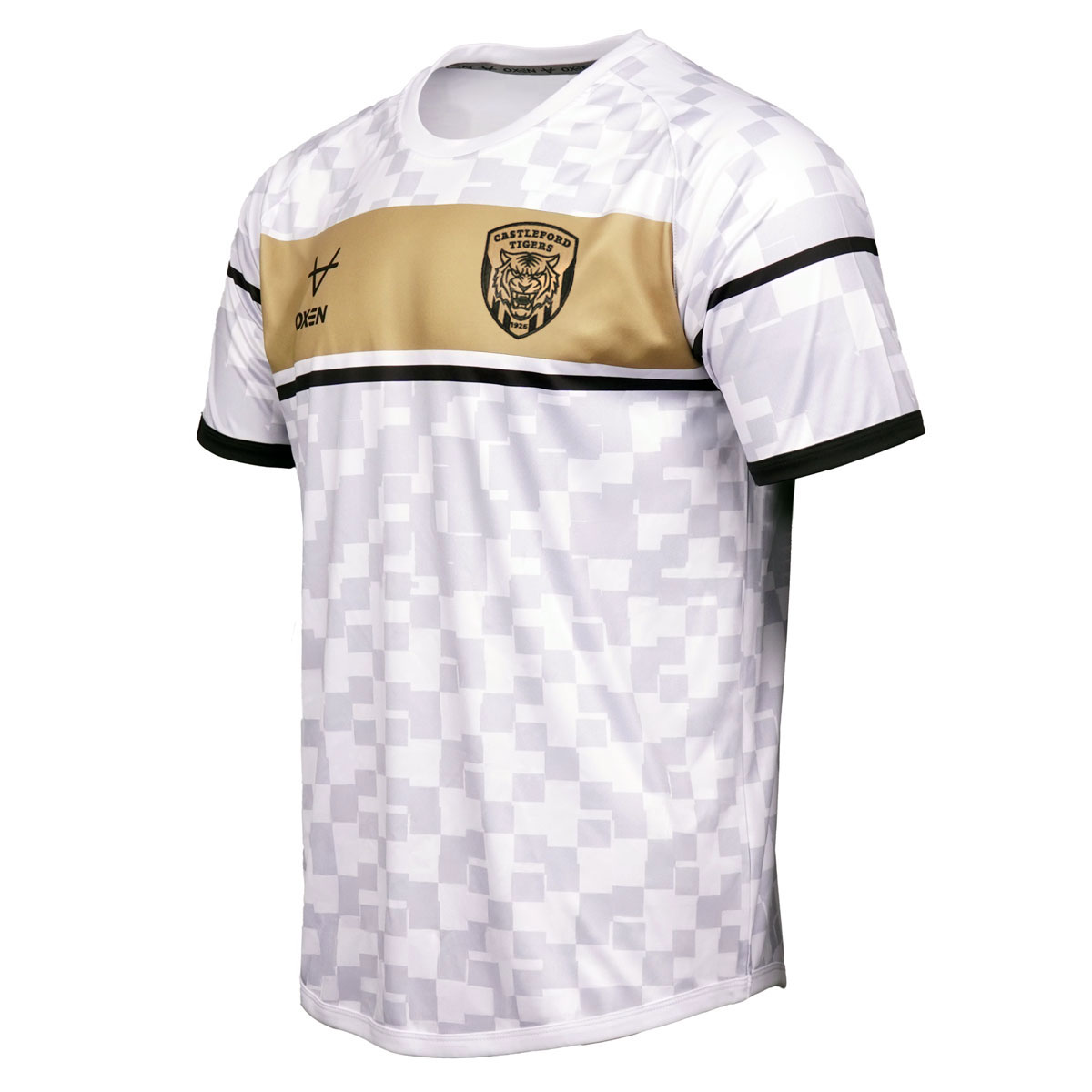 Castleford Tigers 2026 Centenary Print Tee Wht - Image 2