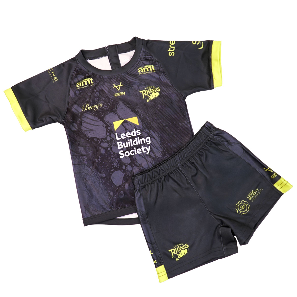 Leeds Rhinos 2026 Replica Alternate Kit Toddler