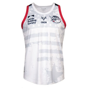 Leeds Rhinos 2026 USA Singlet Wht