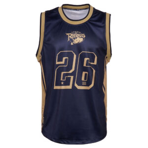 Leeds Rhinos 2026 Vegas Basketball Vest Nvy JNR
