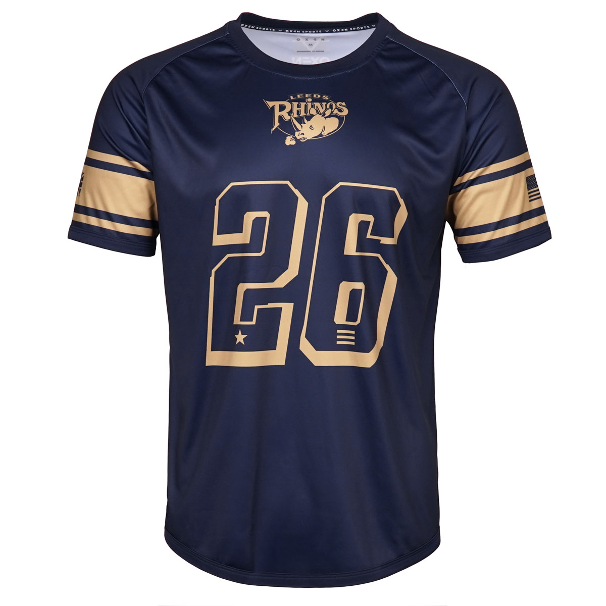 Leeds Rhinos 2026 Vegas Captains Run Tee Nvy