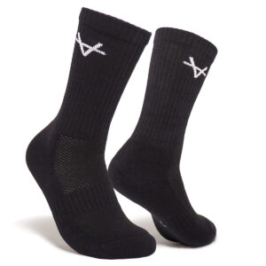 Oxen Crew Socks Blk/Wht