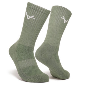 Oxen Crew Socks Olive