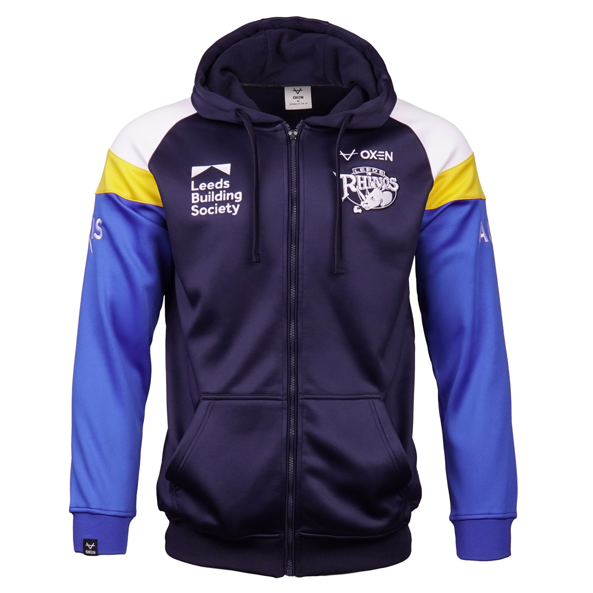 Leeds Rhinos 2026 Match Day FZ Hoody Ladies